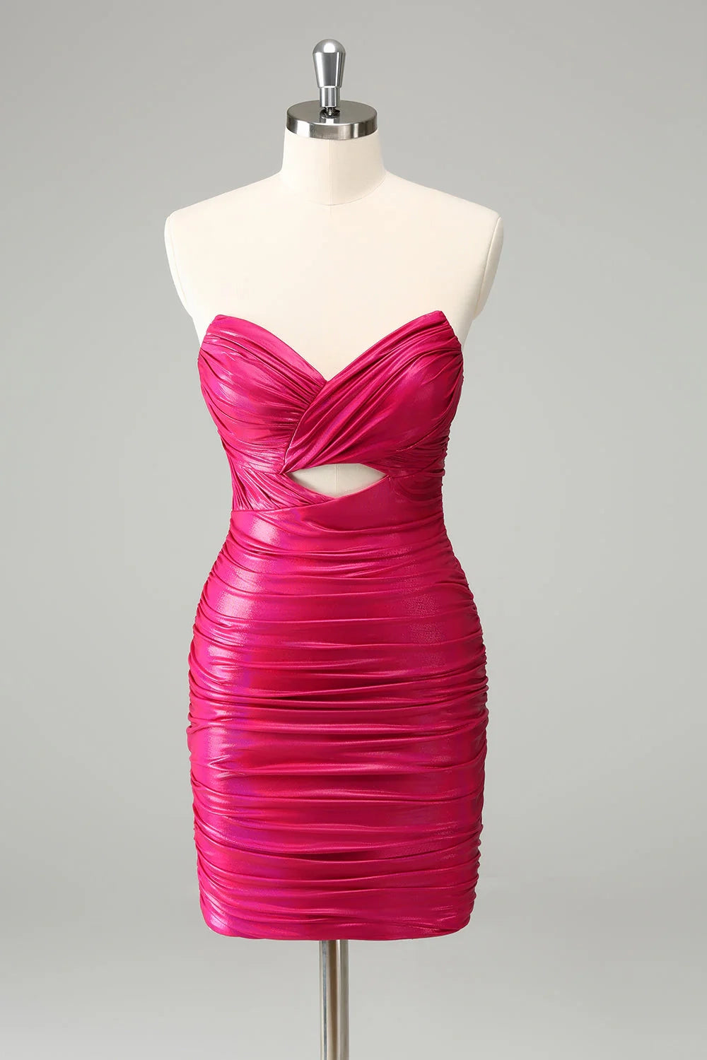DingJi Wedding Cute Tight Sweetheart Lockhole Short Homecoming Dresses